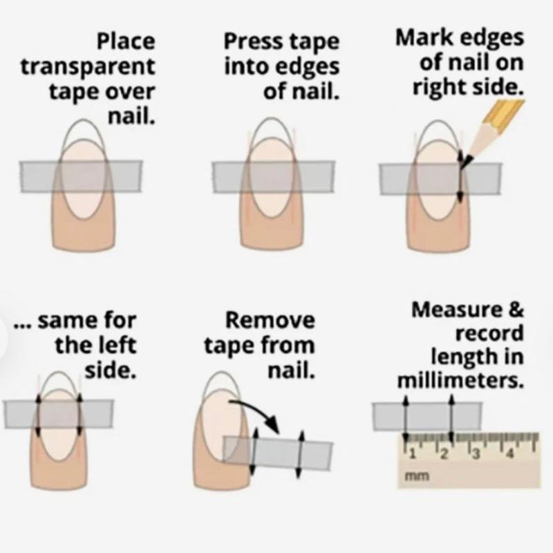 French Tip Acrylic Press Ons