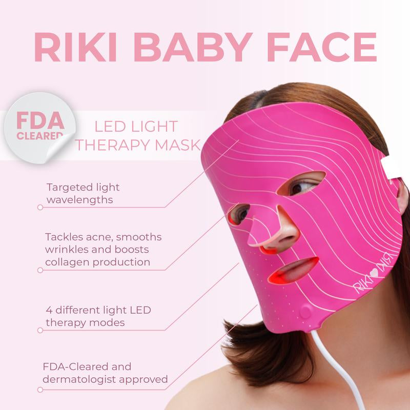 RIKI Baby Face Skincare Mask – Your Skin Booster 10 Mins/Day