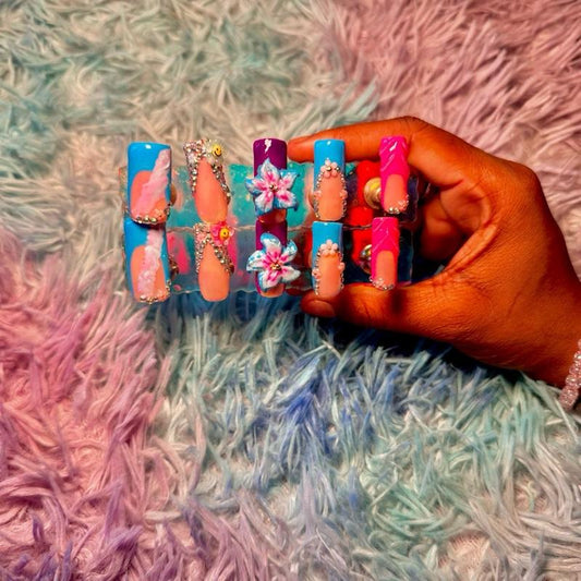 Beach Doll Paradise Press on Nails