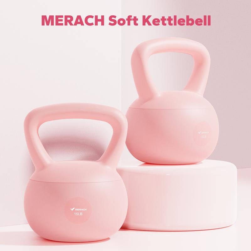Dealsforyoudays MERACH Soft Kettlebell with Handle for Weightlifting Conditioning Strength and Core Training, Weightlifting Kettlebell for Home Gym, Fitness Equipment