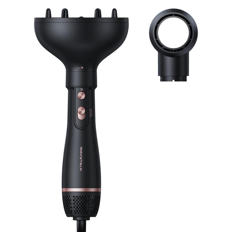 Wavytalk Air Sculpt 2-In-1 Diffuser Hair Dryer Set, Enhance Natural Curls and Reduce Frizz