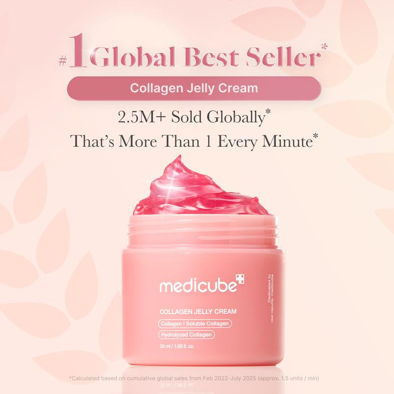 [Medicube] 310M Celebrity Glass Skin DuoㅣKorea'S No.1 Glass Glow Device + Collagen Jelly Cream or Deep Vita C Cream
