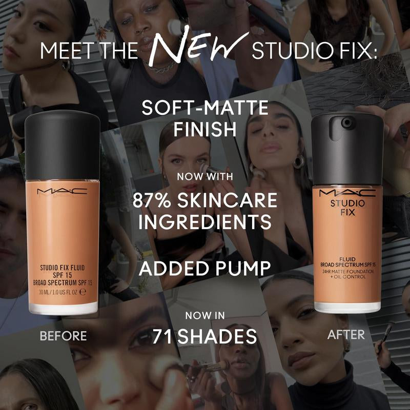MAC Studio Fix Fluid SPF 15 24HR Matte Foundation + Oil Control