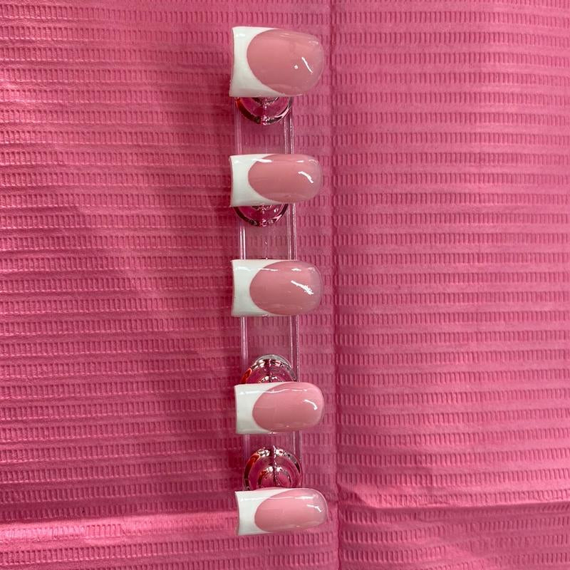 French Tip Acrylic Press Ons