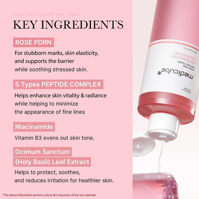 [Medicube Official] Pink Glass Glow Routine SetㅣK-Beauty Viral Glass Glow Device, PDRN Pink Peptide Toner, PDRN Pink Peptide Serum, Collagen Repair