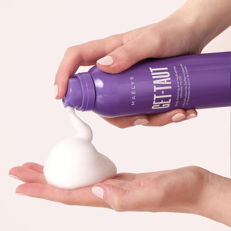 MAËLYS GET-TAUT Body Firming and Hydrating Mousse-To-Oil - Packed with Glaucine + Squalane