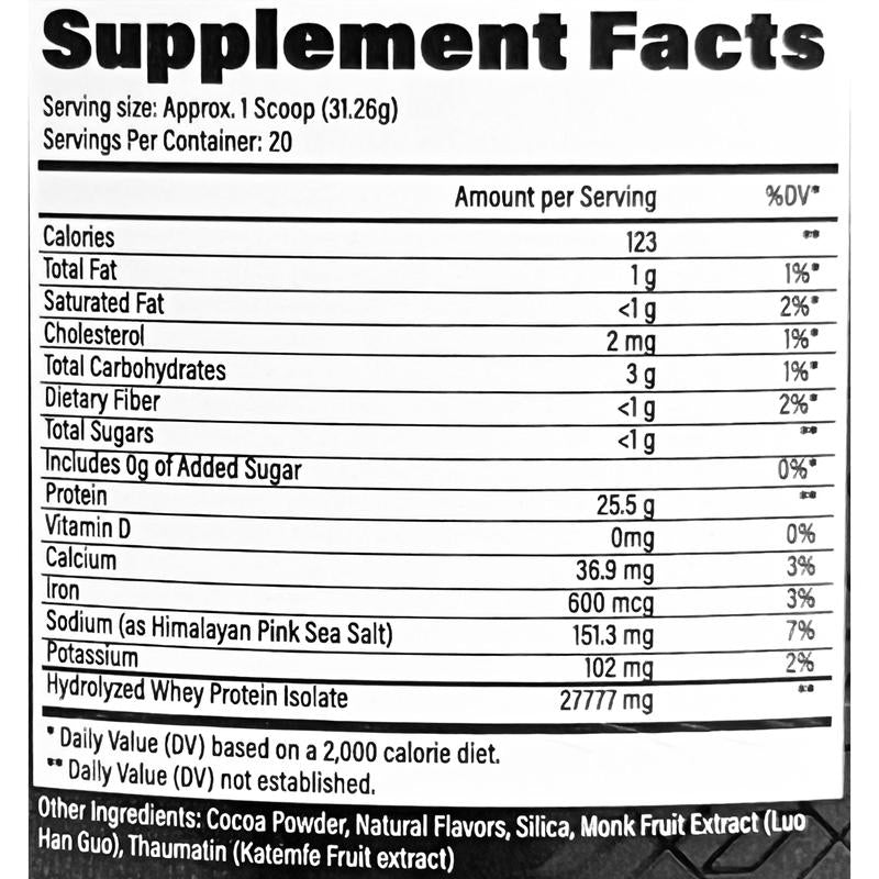 Whey Protein Isolate (Hydrolyzed)