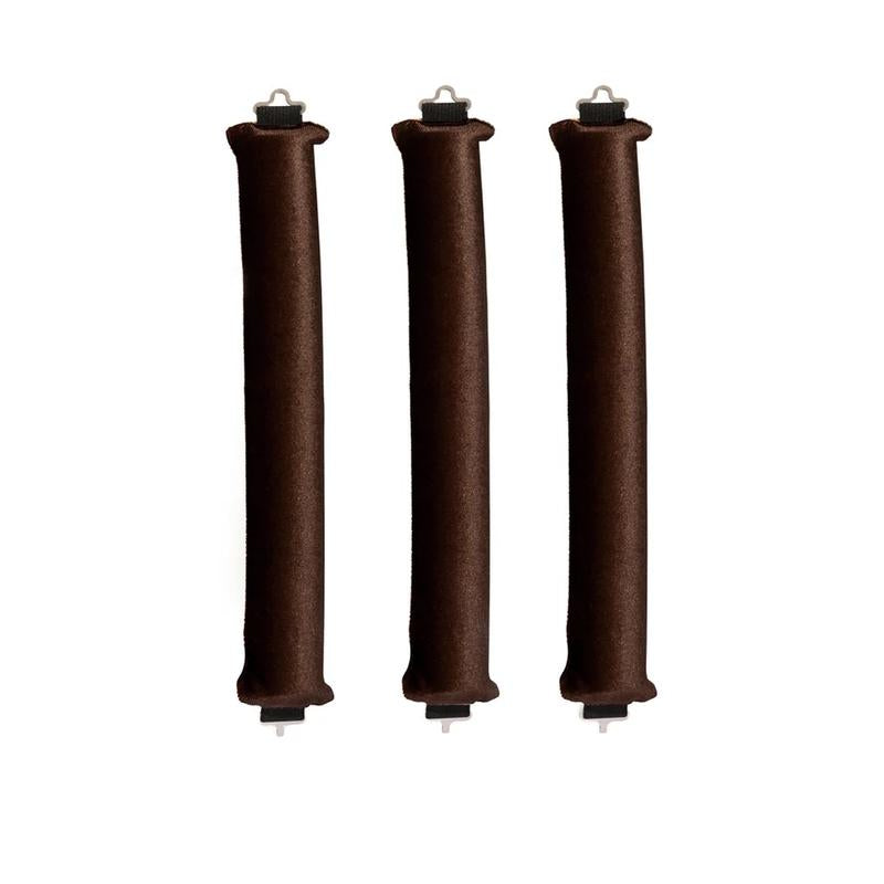 The Original Authentic Overnight Blowout Classic 3 Rod Set (Scarf NOT Included) Heatless Haircare Velvet Material Easy Hook Lock Design US Market, 3 Pcs, Preserve Blowout, No Heat Curl, Sleep