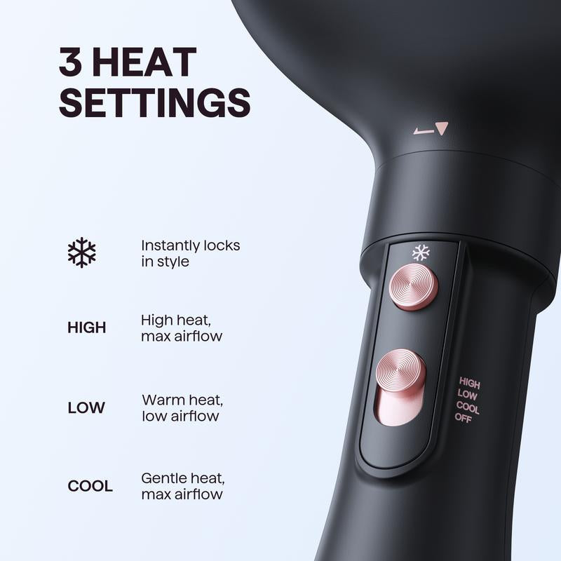 Wavytalk Air Sculpt 2-In-1 Diffuser Hair Dryer Set, Enhance Natural Curls and Reduce Frizz