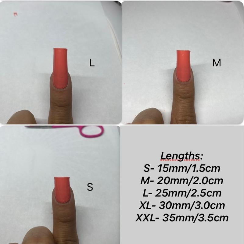 French Tip Acrylic Press Ons