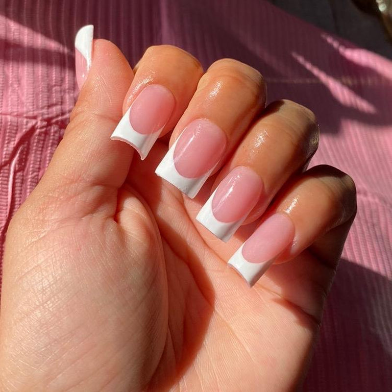 French Tip Acrylic Press Ons