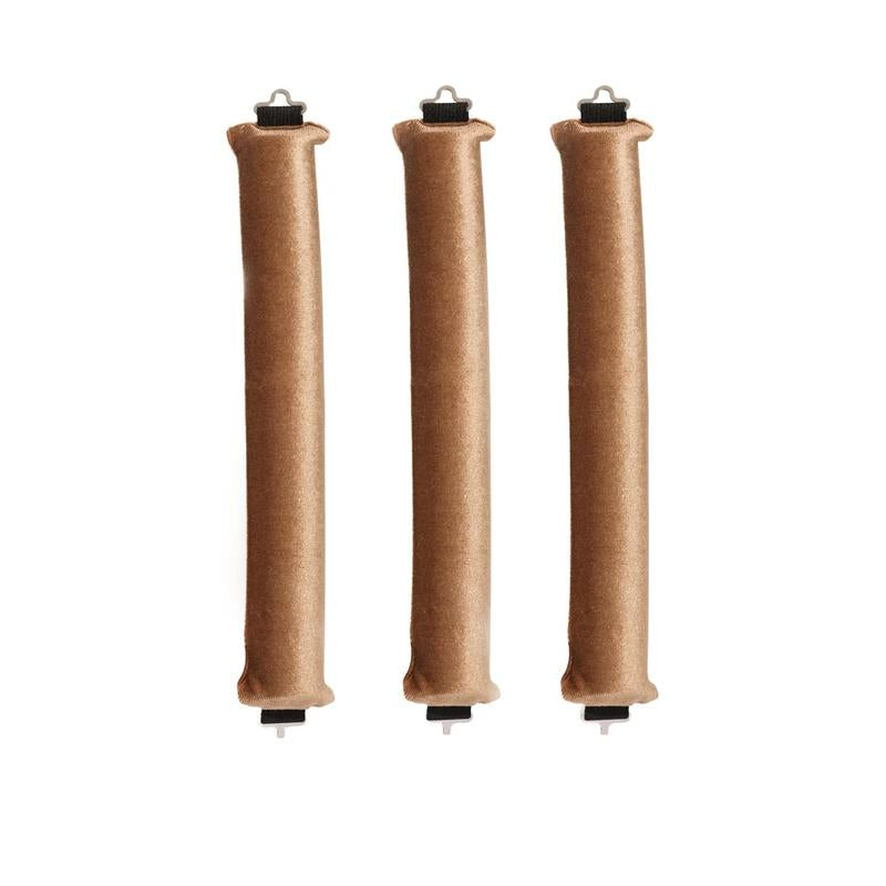 The Original Authentic Overnight Blowout Classic 3 Rod Set (Scarf NOT Included) Heatless Haircare Velvet Material Easy Hook Lock Design US Market, 3 Pcs, Preserve Blowout, No Heat Curl, Sleep