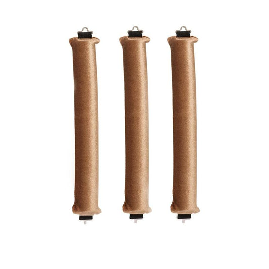 The Original Authentic Overnight Blowout Classic 3 Rod Set (Scarf NOT Included) Heatless Haircare Velvet Material Easy Hook Lock Design US Market, 3 Pcs, Preserve Blowout, No Heat Curl, Sleep